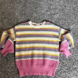 Absolutely Multicolor Textured Women's Sweater